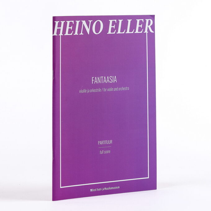 Heino Eller noodid Fantaasia (partituur)
