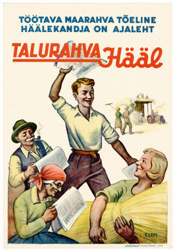 Töötava maarahva tõeline häälekandja on ajaleht Talurahva hääl