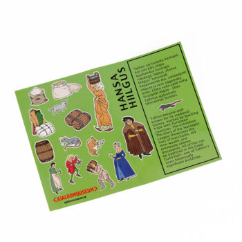 Näitusel Hansa Hiilgus kleeps lastele